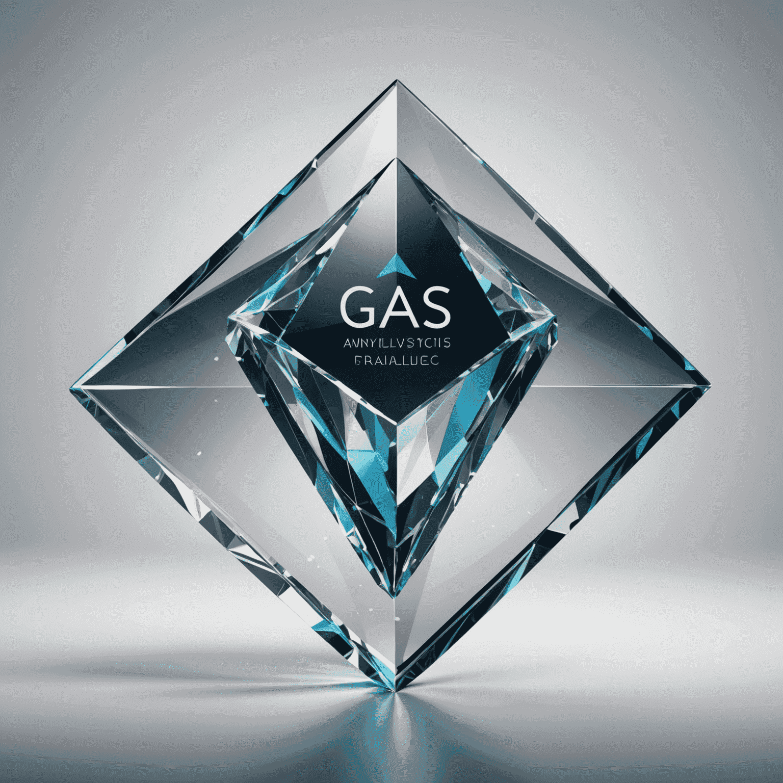 Glass Data Analytics Visualization Labs logo featuring a stylized glass prism refracting data streams